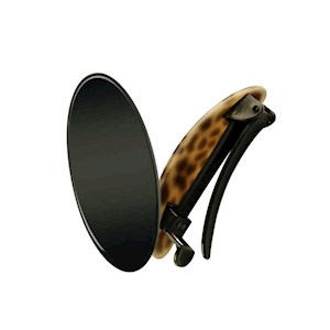 Barrettes Large Oval No Slip Grip 2pc