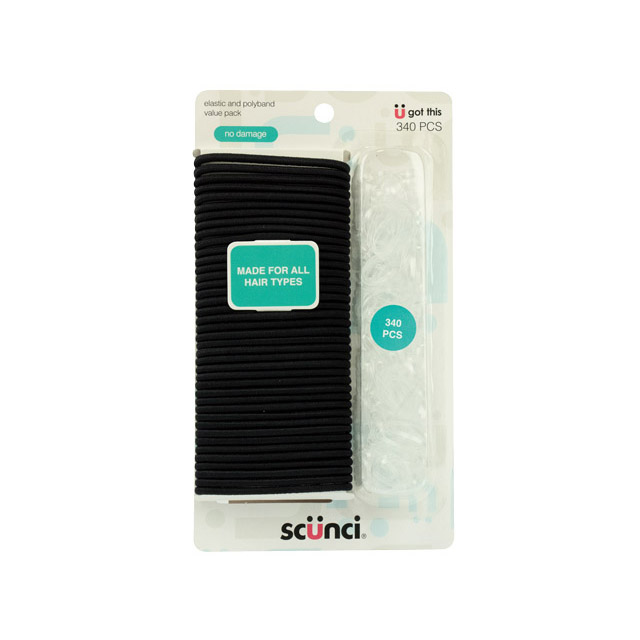 Elastics & Polyband Value Pack 340pc | SCUNCI