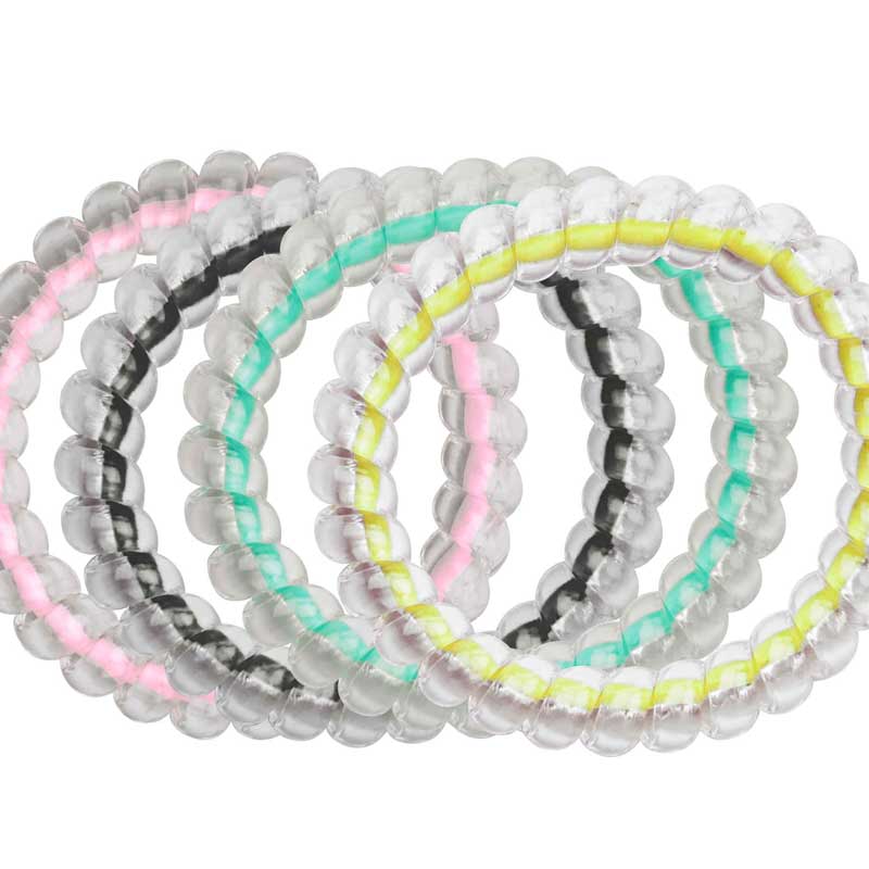 Spiral Ponytailers Ultra Dent Free 8pc