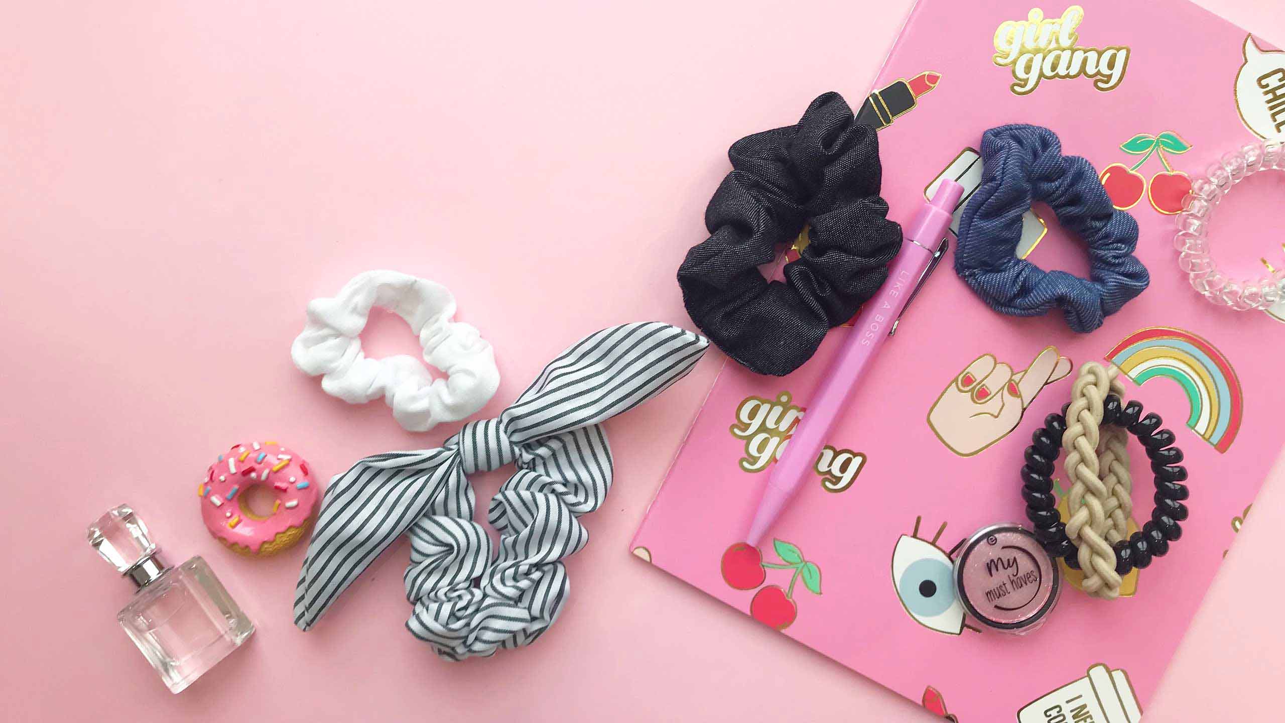 Buy Hair Bands, Ties & Elastics Scrunci