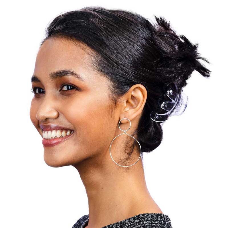 large jaw hair clip