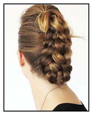 Shoelace Knot Hairstyles For Gymnastics and Sports - YouTube